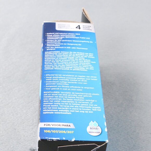 Fluval Nitrite Remover Filter Pad 3 Pack for 106/107 & 206/207 Aquarium Canister - Picture 9 of 12